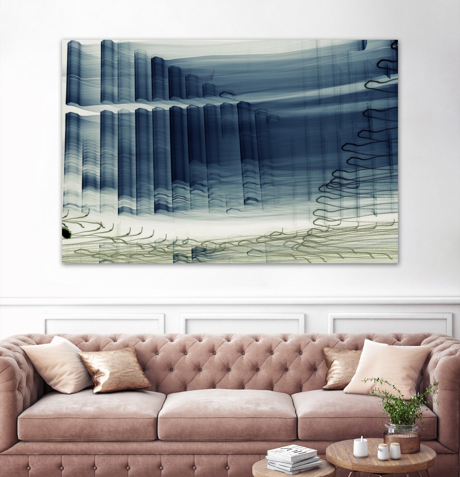 Light Wave I by William Cooke on GIANT ART - white abstract