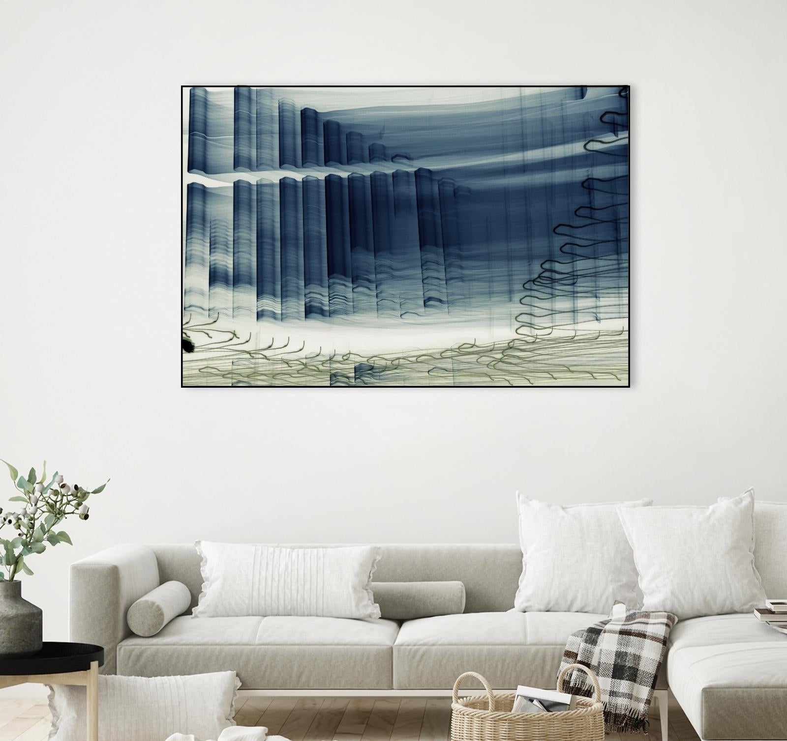 Light Wave I by William Cooke on GIANT ART - white abstract
