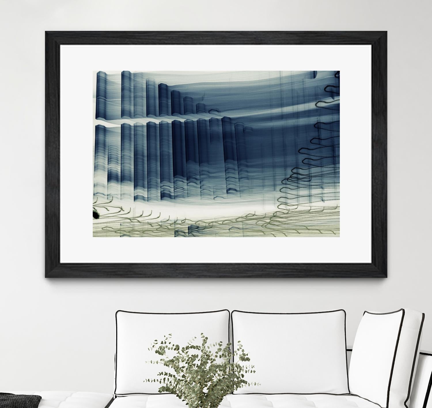 Light Wave I by William Cooke on GIANT ART - white abstract