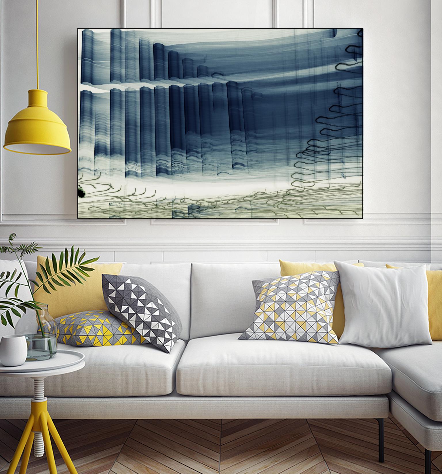 Light Wave I by William Cooke on GIANT ART - white abstract