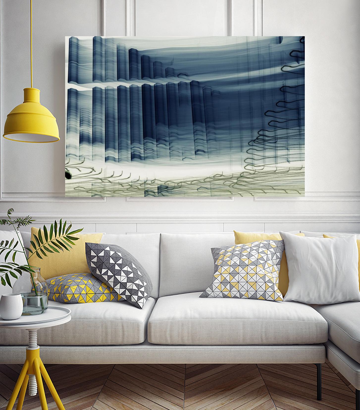 Light Wave I by William Cooke on GIANT ART - white abstract