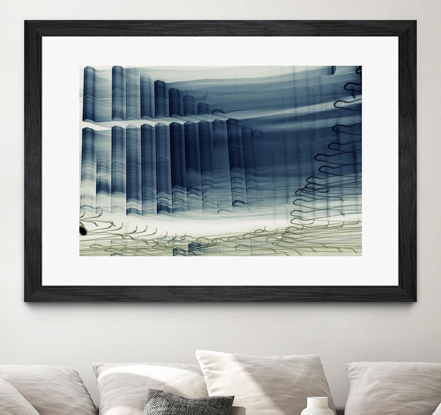 Light Wave I by William Cooke on GIANT ART - white abstract