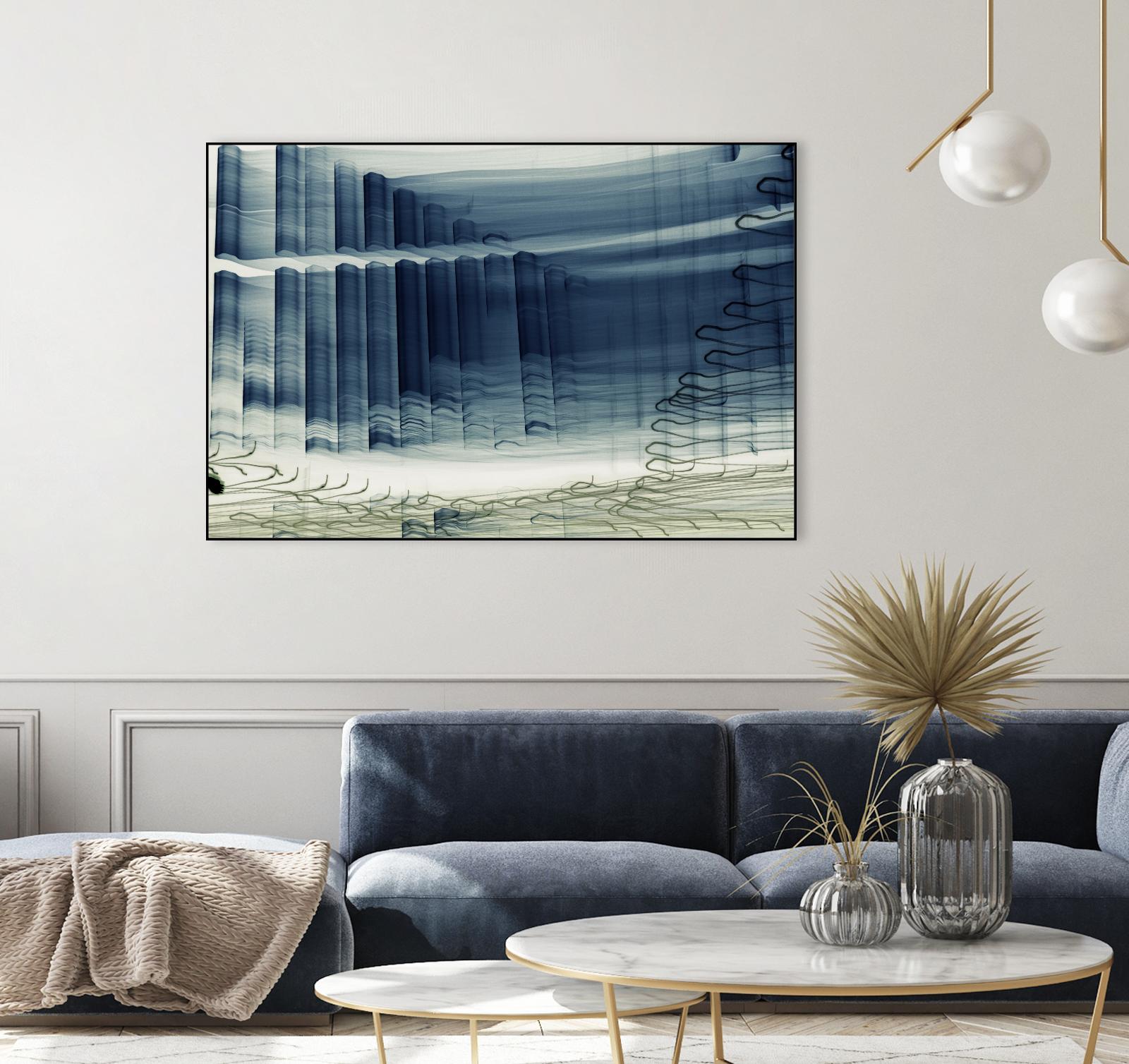 Light Wave I by William Cooke on GIANT ART - white abstract