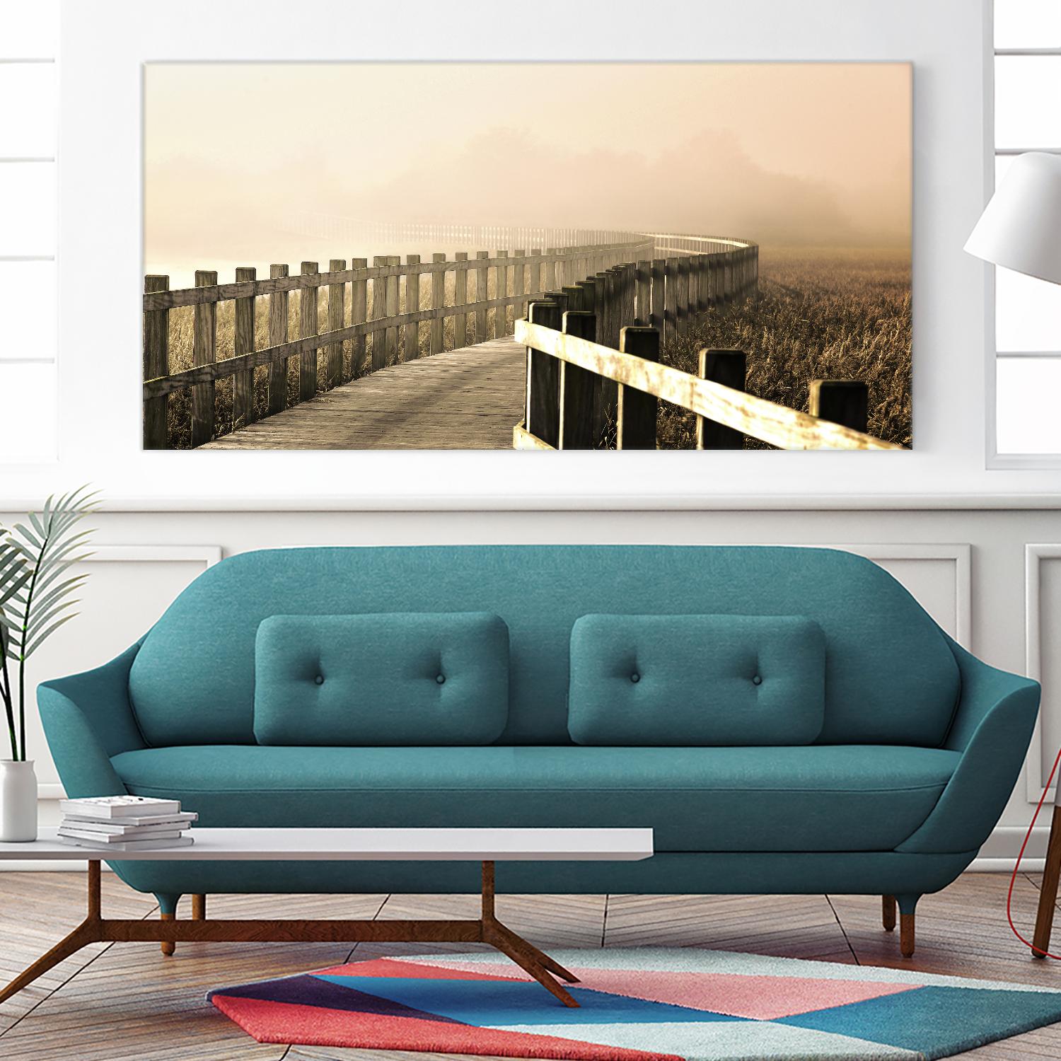 Londal - The Path Gets Brighter by 1X on GIANT ART - brown landscape