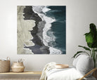 Molenaar - Running Waves by 1X on GIANT ART - grey landscape