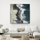 Molenaar - Running Waves by 1X on GIANT ART - grey landscape