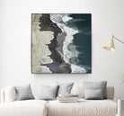 Molenaar - Running Waves by 1X on GIANT ART - grey landscape