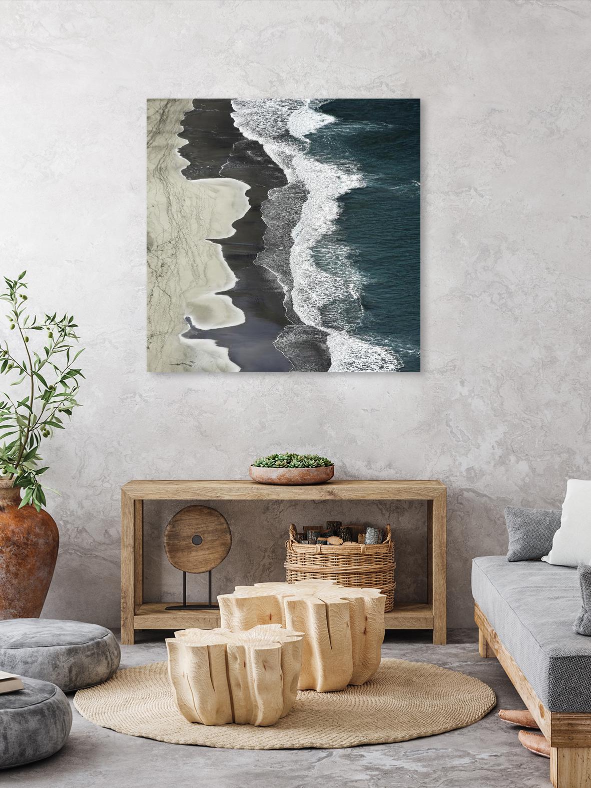 Molenaar - Running Waves by 1X on GIANT ART - grey landscape