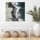 Molenaar - Running Waves by 1X on GIANT ART - grey landscape