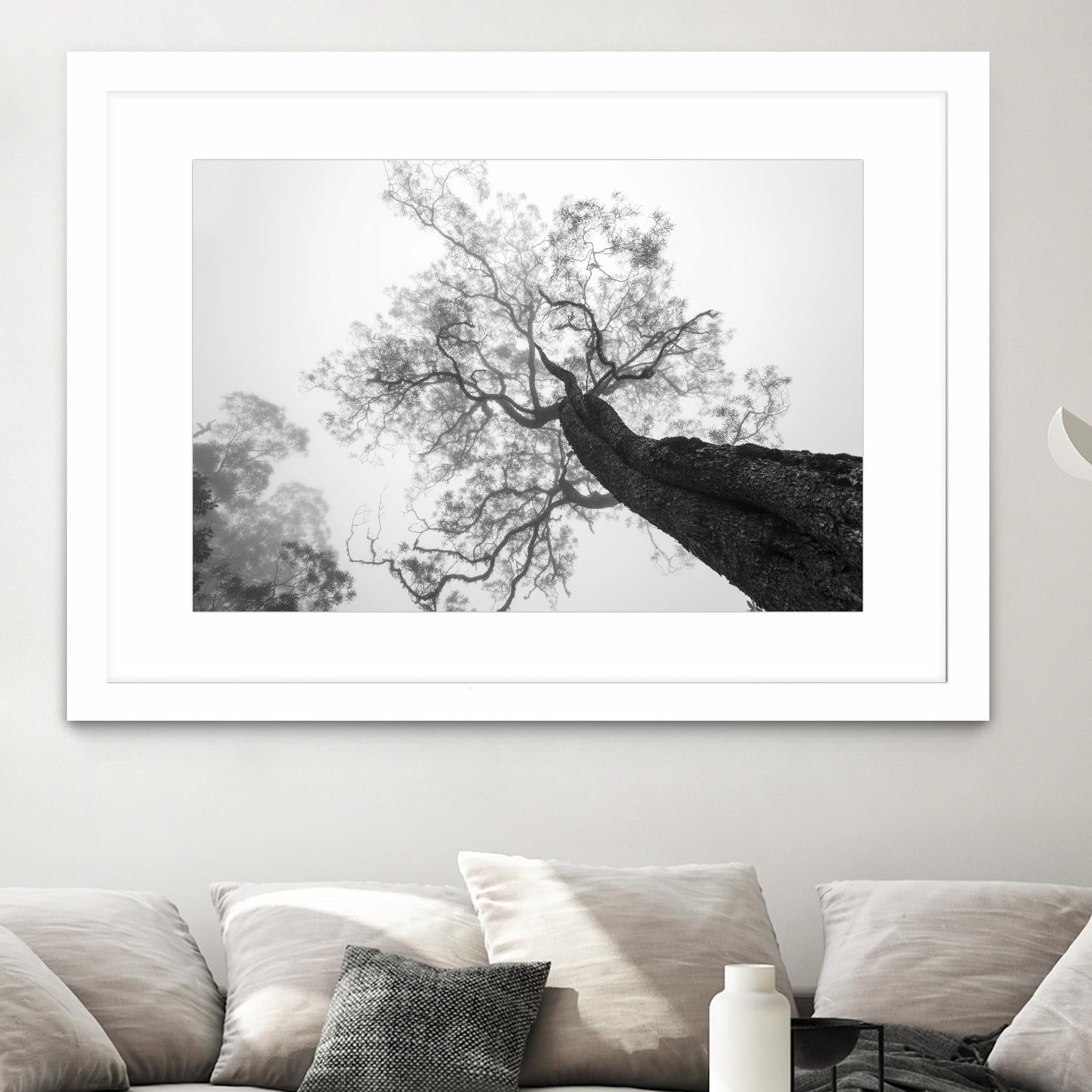 Wrobel - Between Heaven and Earth by 1X on GIANT ART - black trees