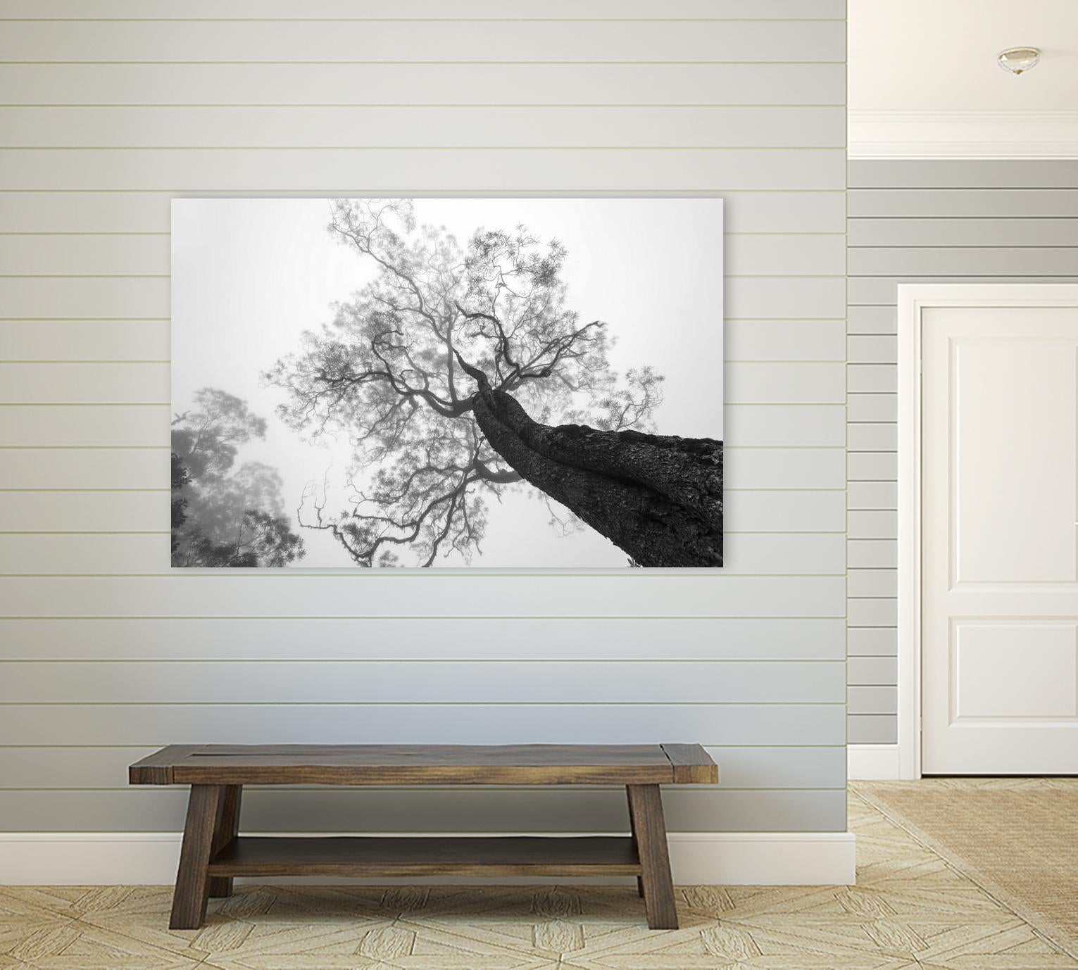 Wrobel - Between Heaven and Earth by 1X on GIANT ART - black trees