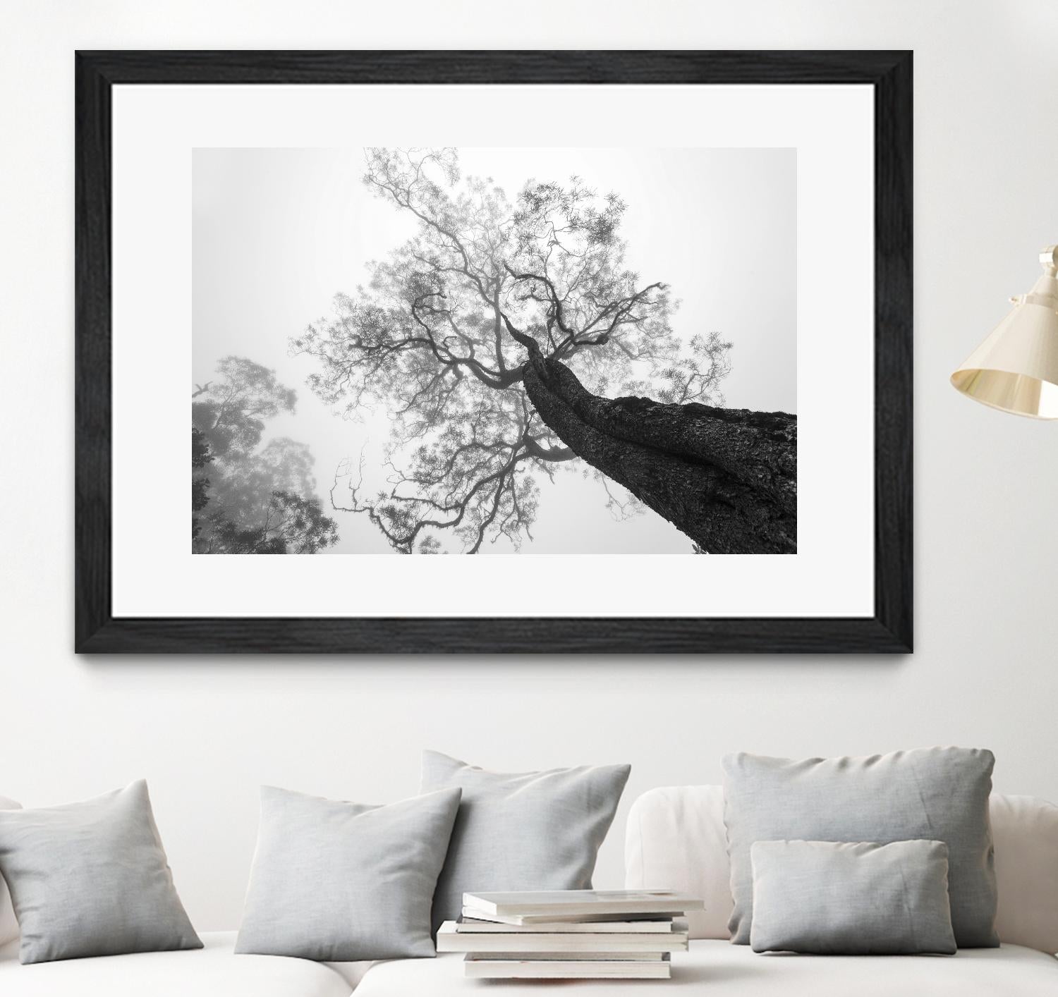 Wrobel - Between Heaven and Earth by 1X on GIANT ART - black trees