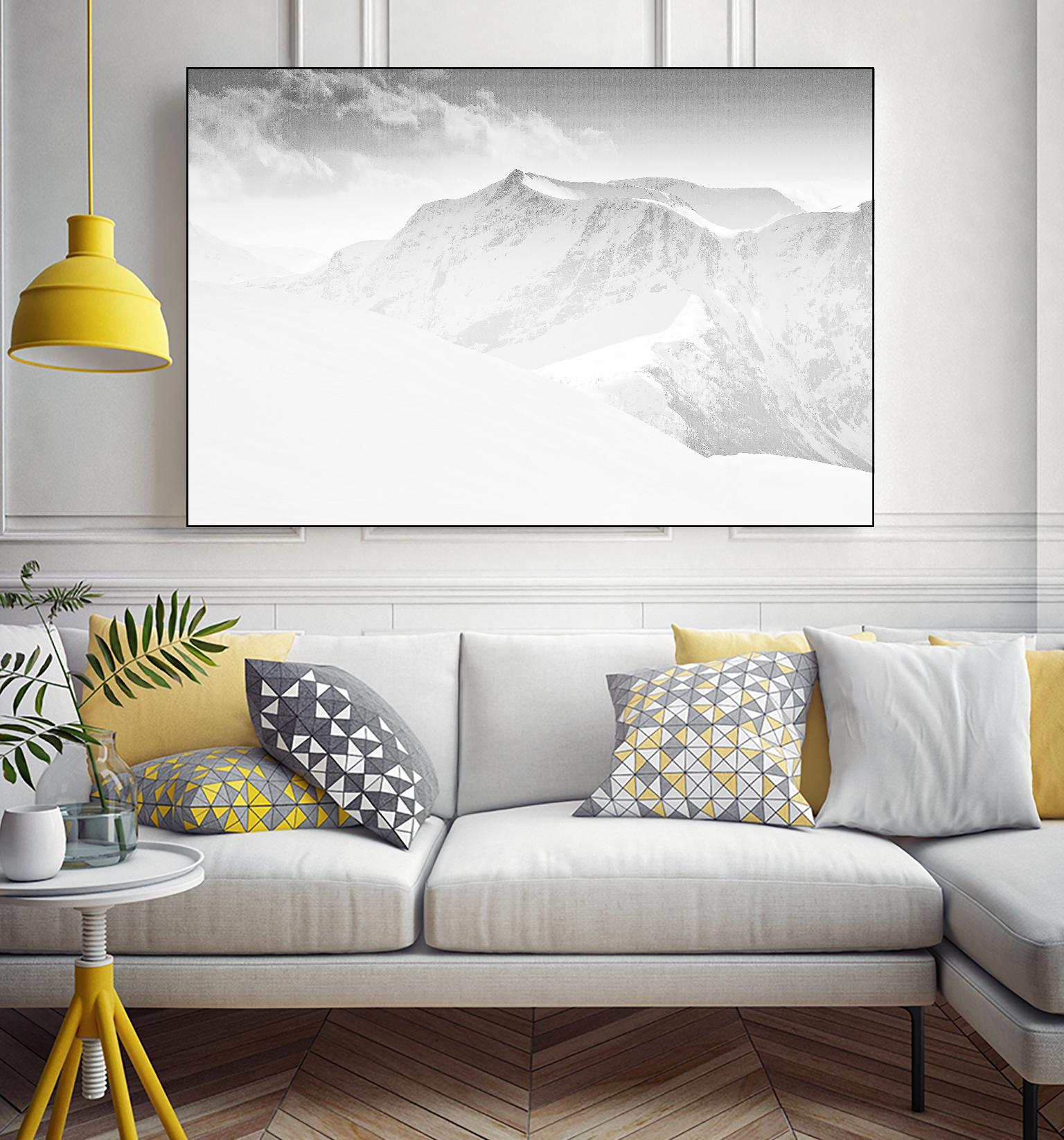 Keilen - Untitled by 1X on GIANT ART - grey landscape