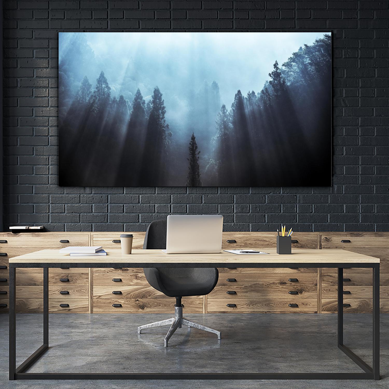 Fuji - Light to be Believed Likely by 1X on GIANT ART - grey landscape