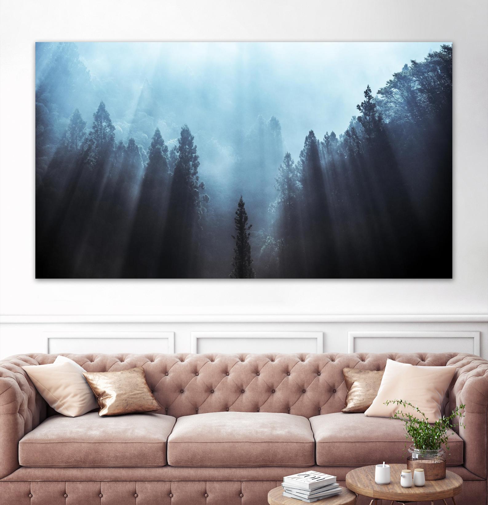 Fuji - Light to be Believed Likely by 1X on GIANT ART - grey landscape