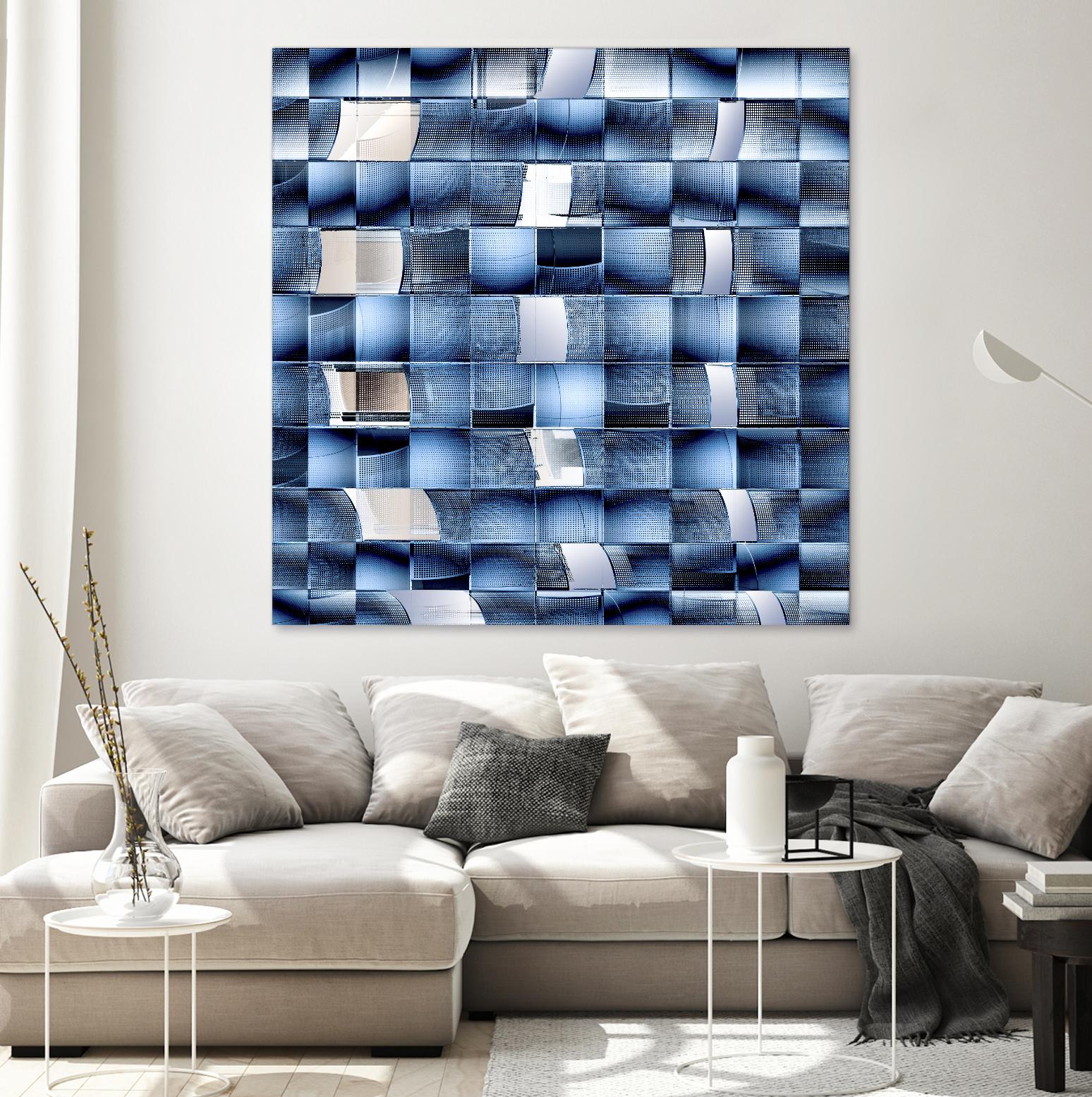 Verschelden - Fractal chaos by 1X on GIANT ART - white photo art