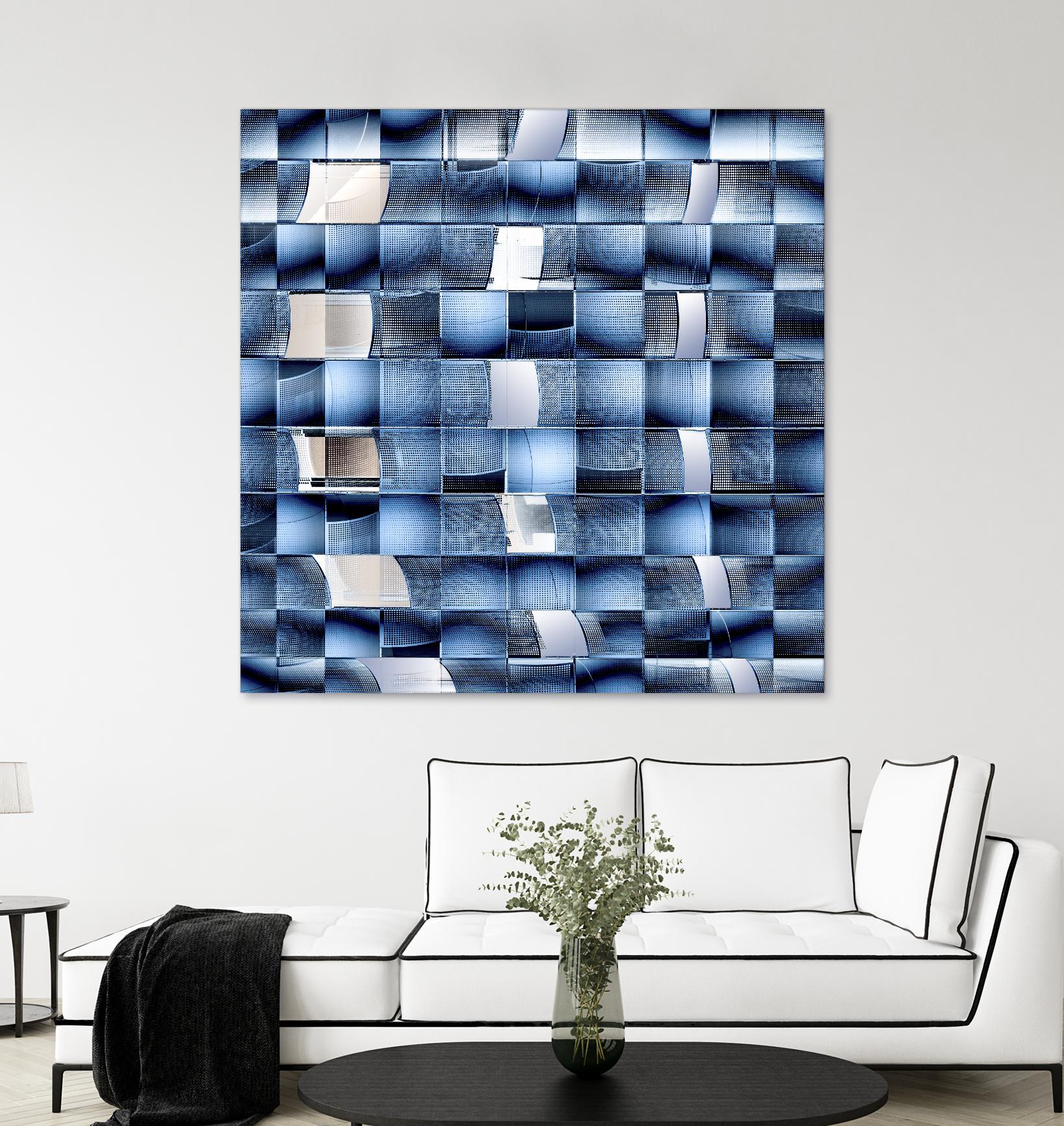 Verschelden - Fractal chaos by 1X on GIANT ART - white photo art