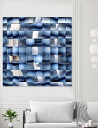 Verschelden - Fractal chaos by 1X on GIANT ART - white photo art