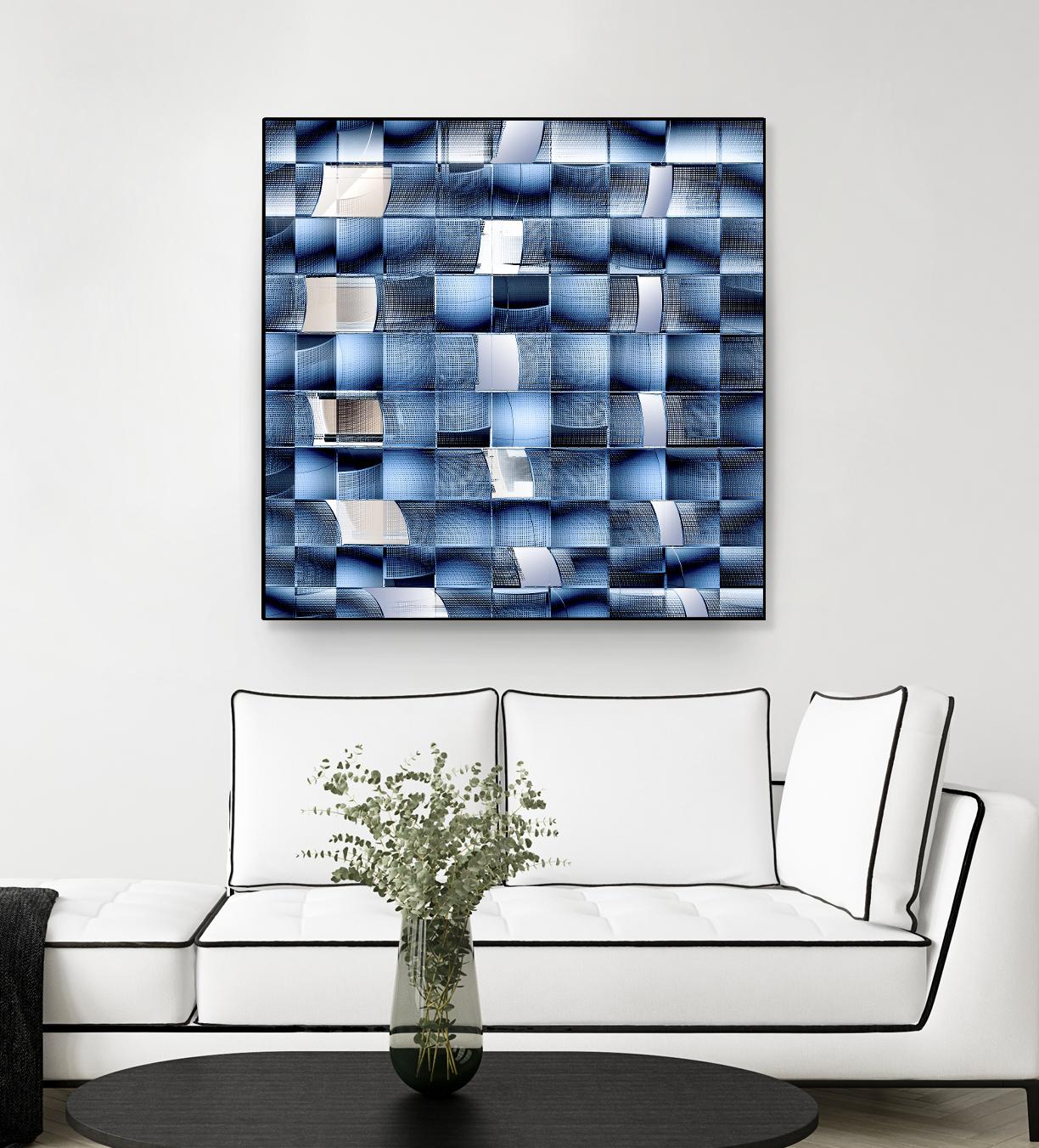 Verschelden - Fractal chaos by 1X on GIANT ART - white photo art