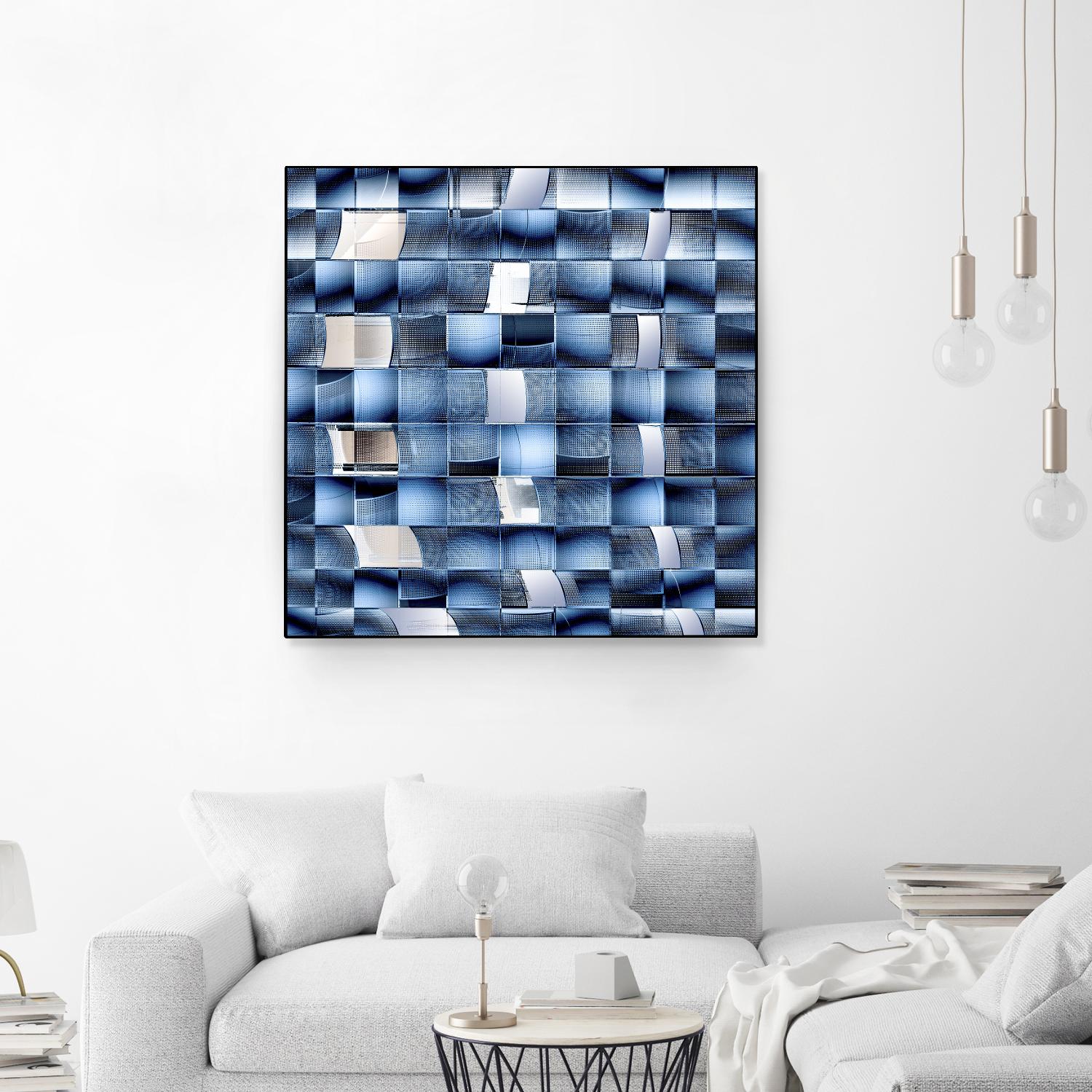 Verschelden - Fractal chaos by 1X on GIANT ART - white photo art