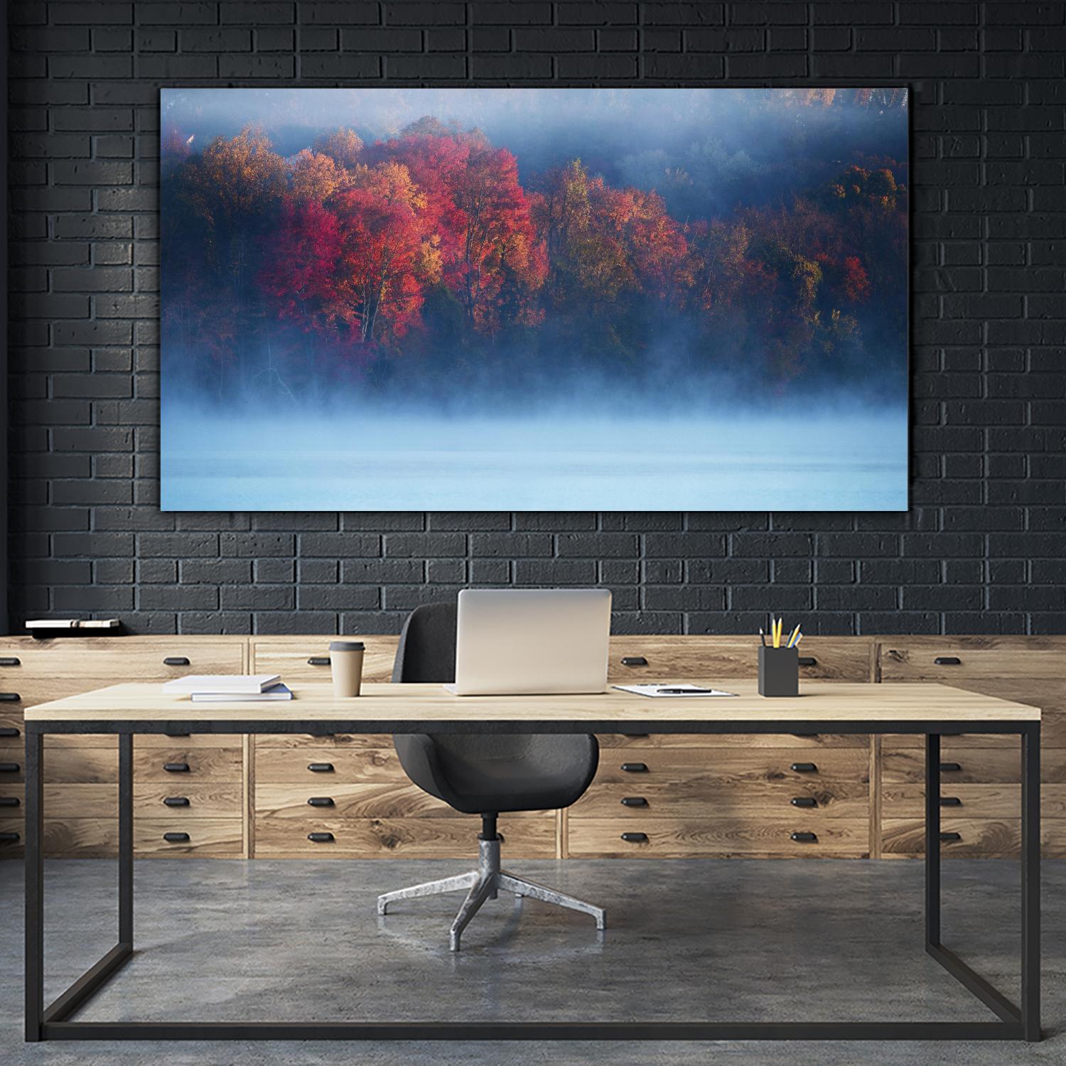 Li - Fall Impression III by 1X on GIANT ART - blue photo art