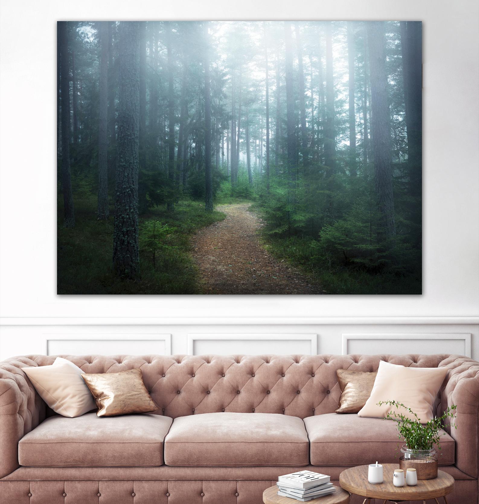 Lindsten - The forest of secrets by 1X on GIANT ART - brown photo art
