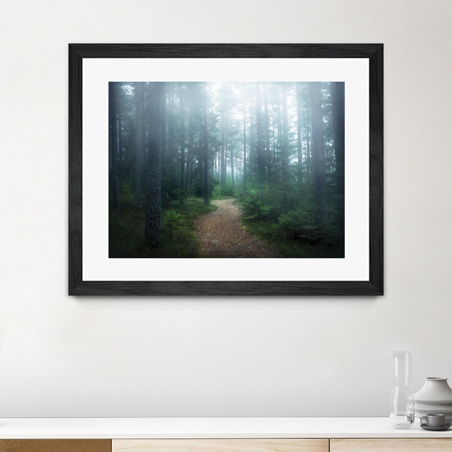 Lindsten - The forest of secrets by 1X on GIANT ART - brown photo art