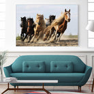 Wong - Lucky Six by 1X on GIANT ART - blue photo art