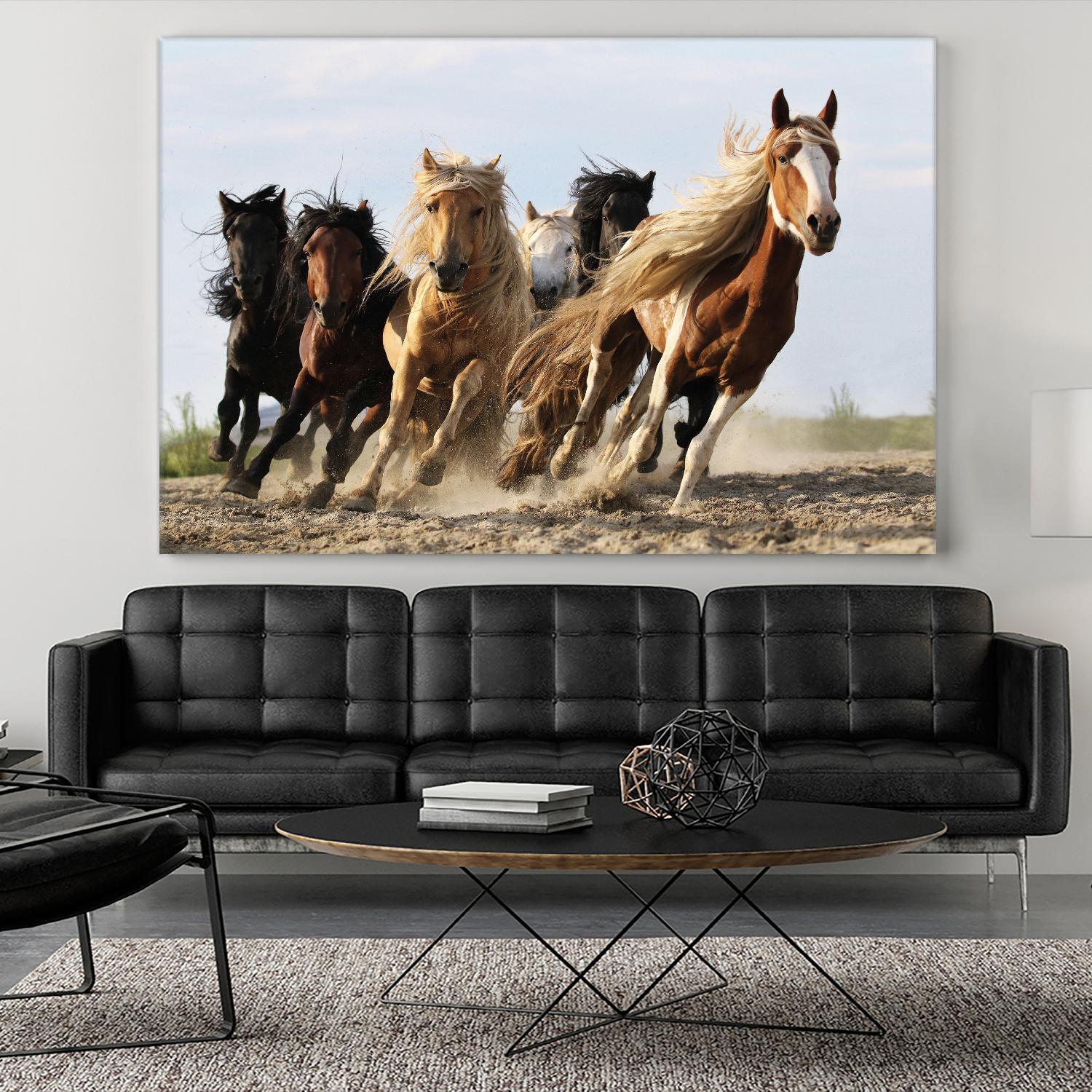 Wong - Lucky Six by 1X on GIANT ART - blue photo art