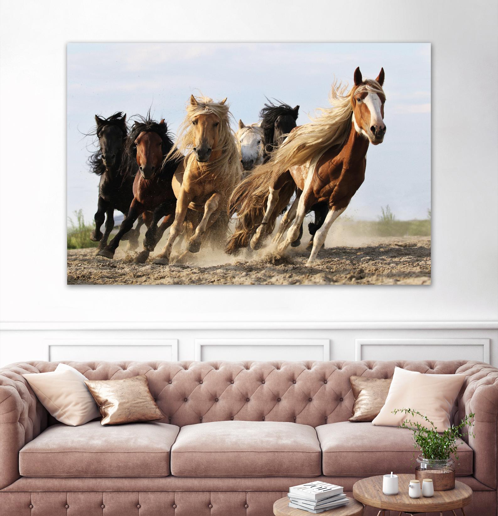 Wong - Lucky Six by 1X on GIANT ART - blue photo art