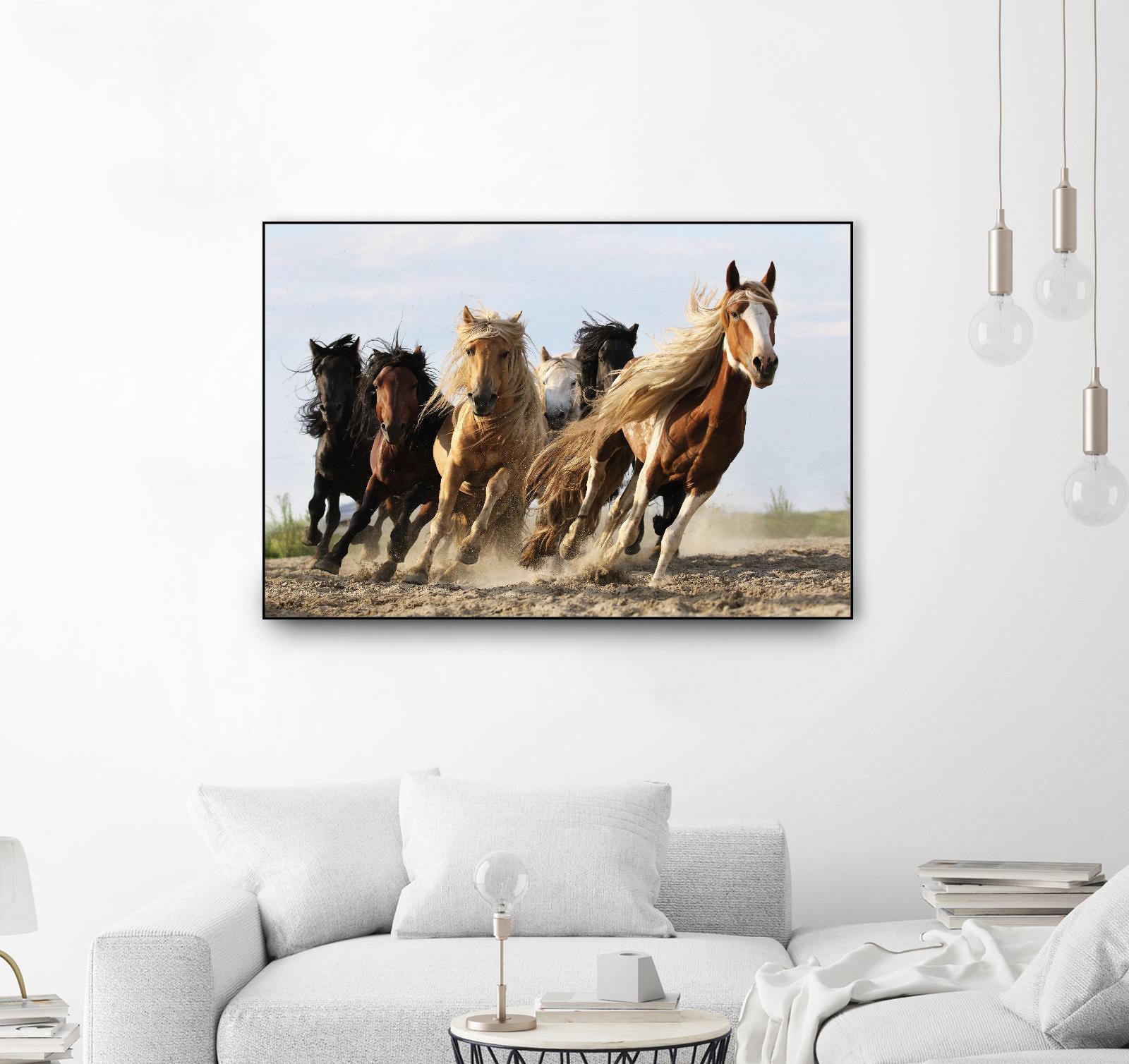 Wong - Lucky Six by 1X on GIANT ART - blue photo art