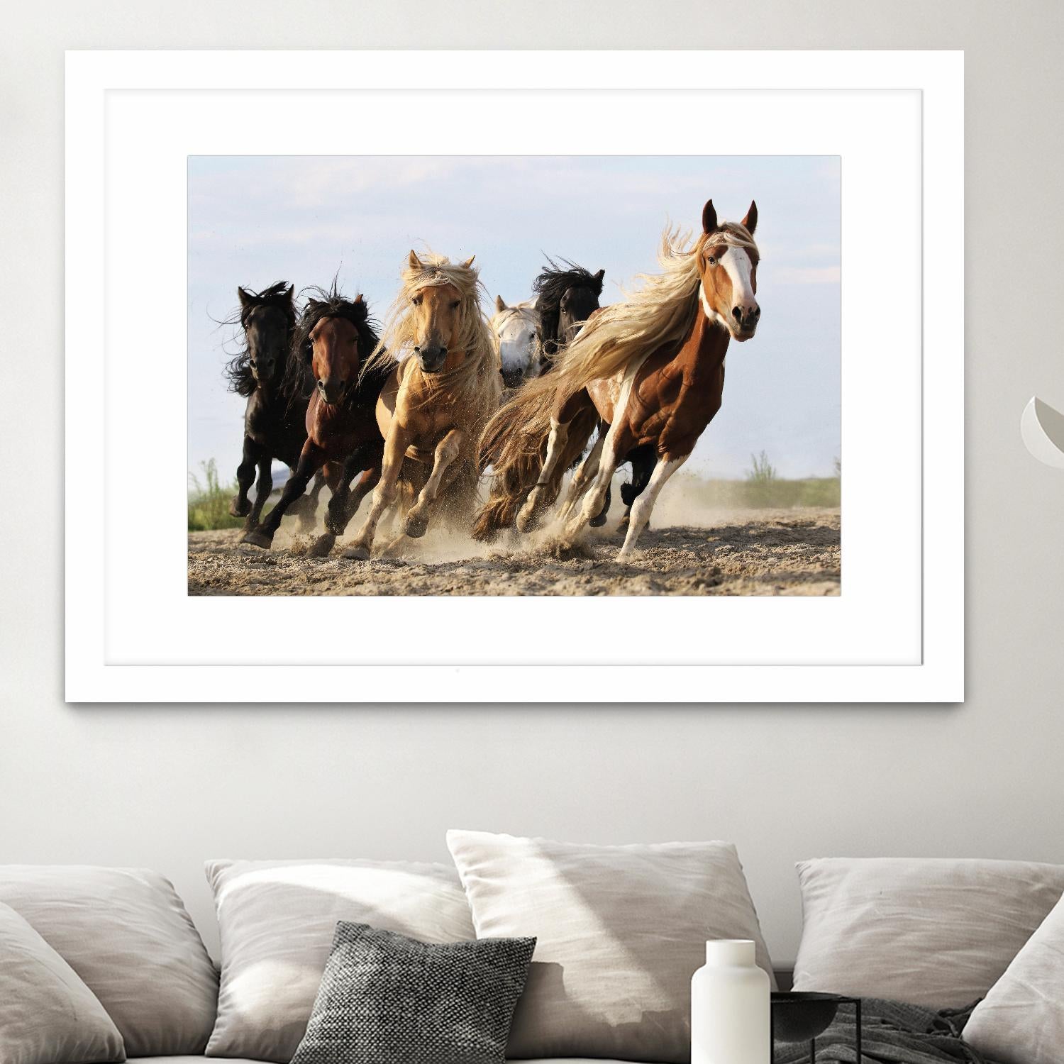 Wong - Lucky Six by 1X on GIANT ART - blue photo art