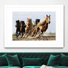 Wong - Lucky Six by 1X on GIANT ART - blue photo art