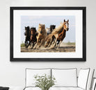 Wong - Lucky Six by 1X on GIANT ART - blue photo art