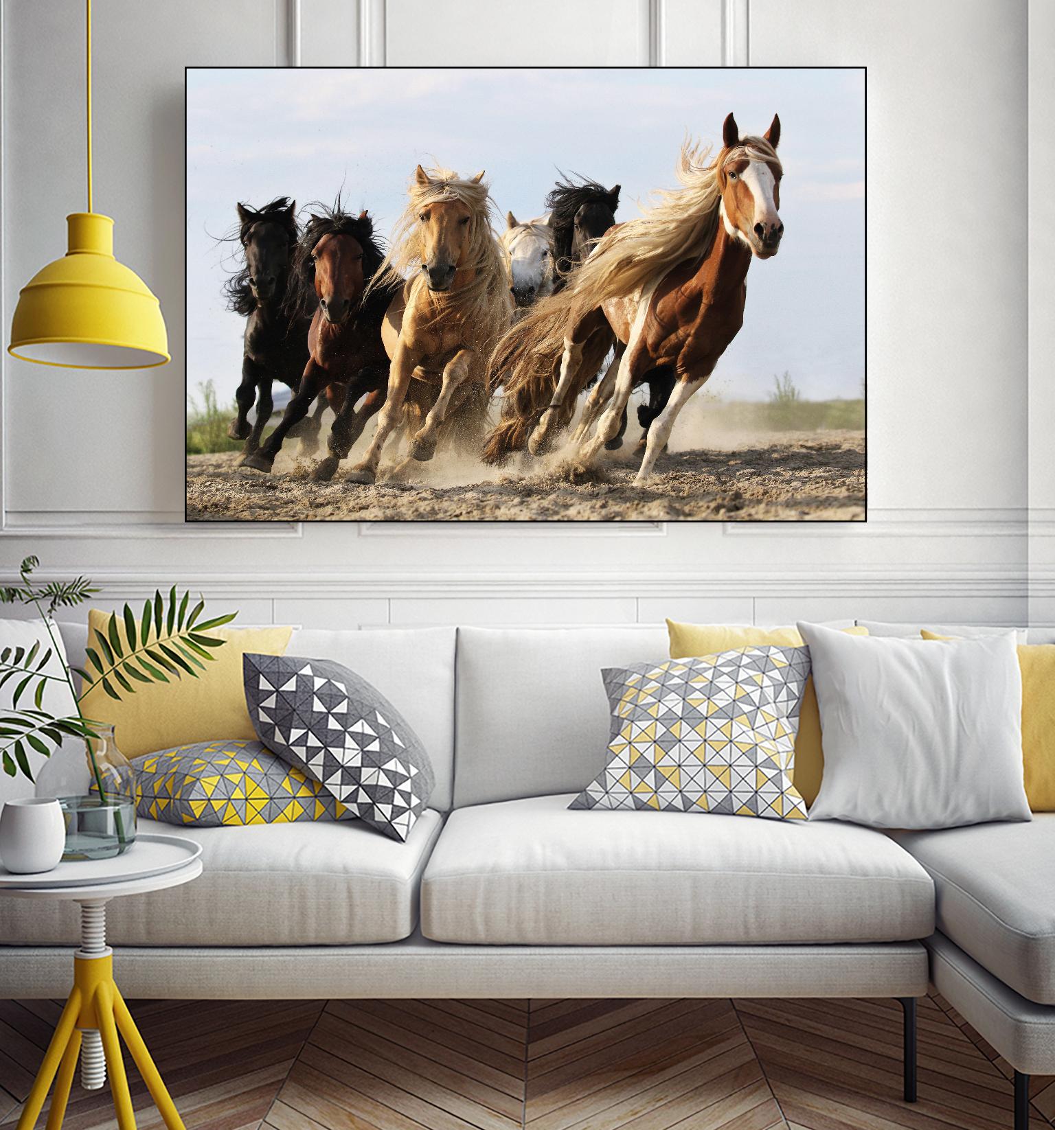 Wong - Lucky Six by 1X on GIANT ART - blue photo art