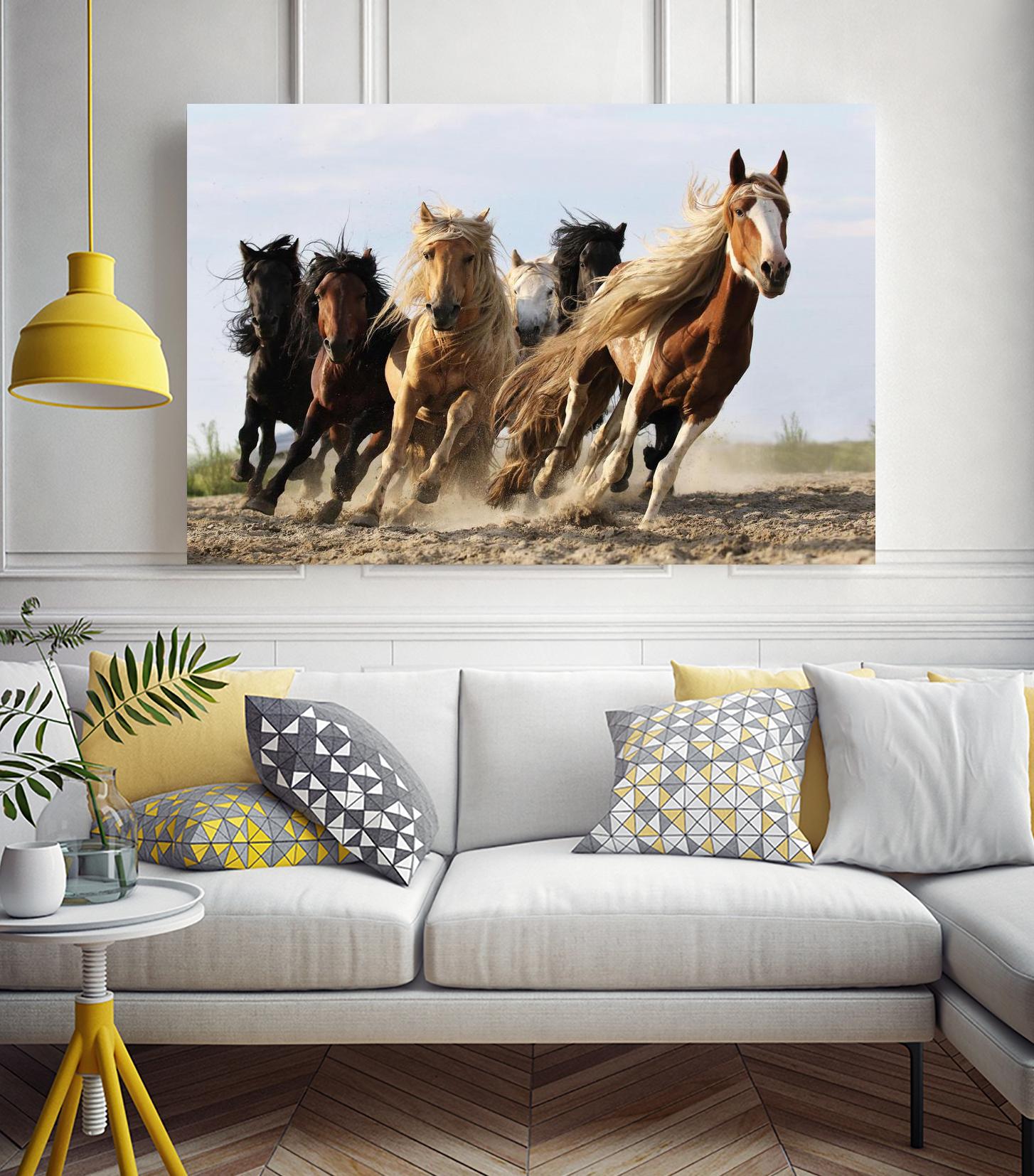 Wong - Lucky Six by 1X on GIANT ART - blue photo art