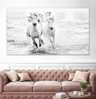 Bressy - Running in the sea by 1X on GIANT ART - white photo art