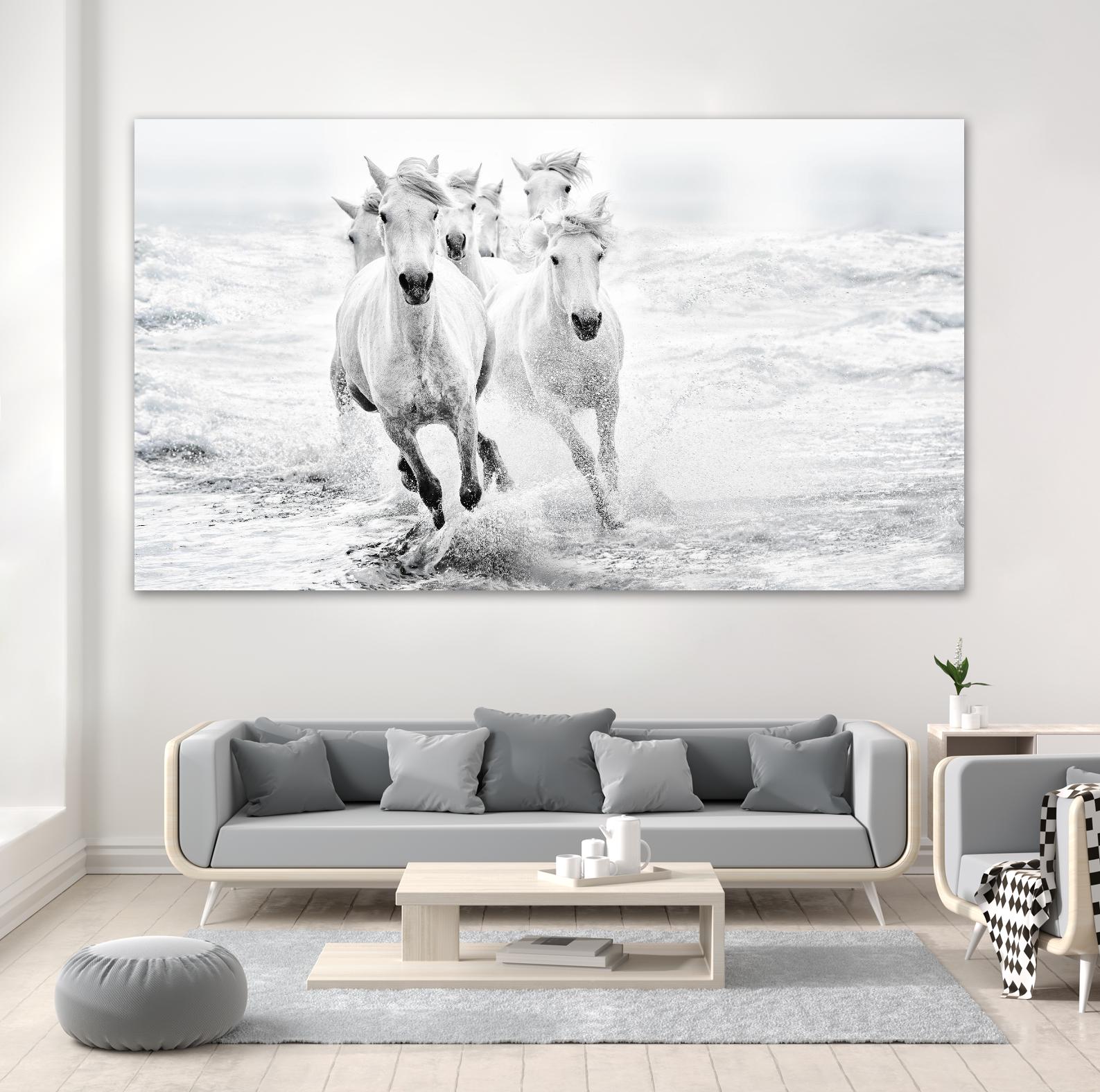 Bressy - Running in the sea by 1X on GIANT ART - white photo art