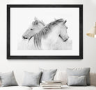 Stas - Horses by 1X on GIANT ART - white photo art