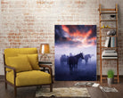 Cevik - Wild Horses by 1X on GIANT ART - pink animals