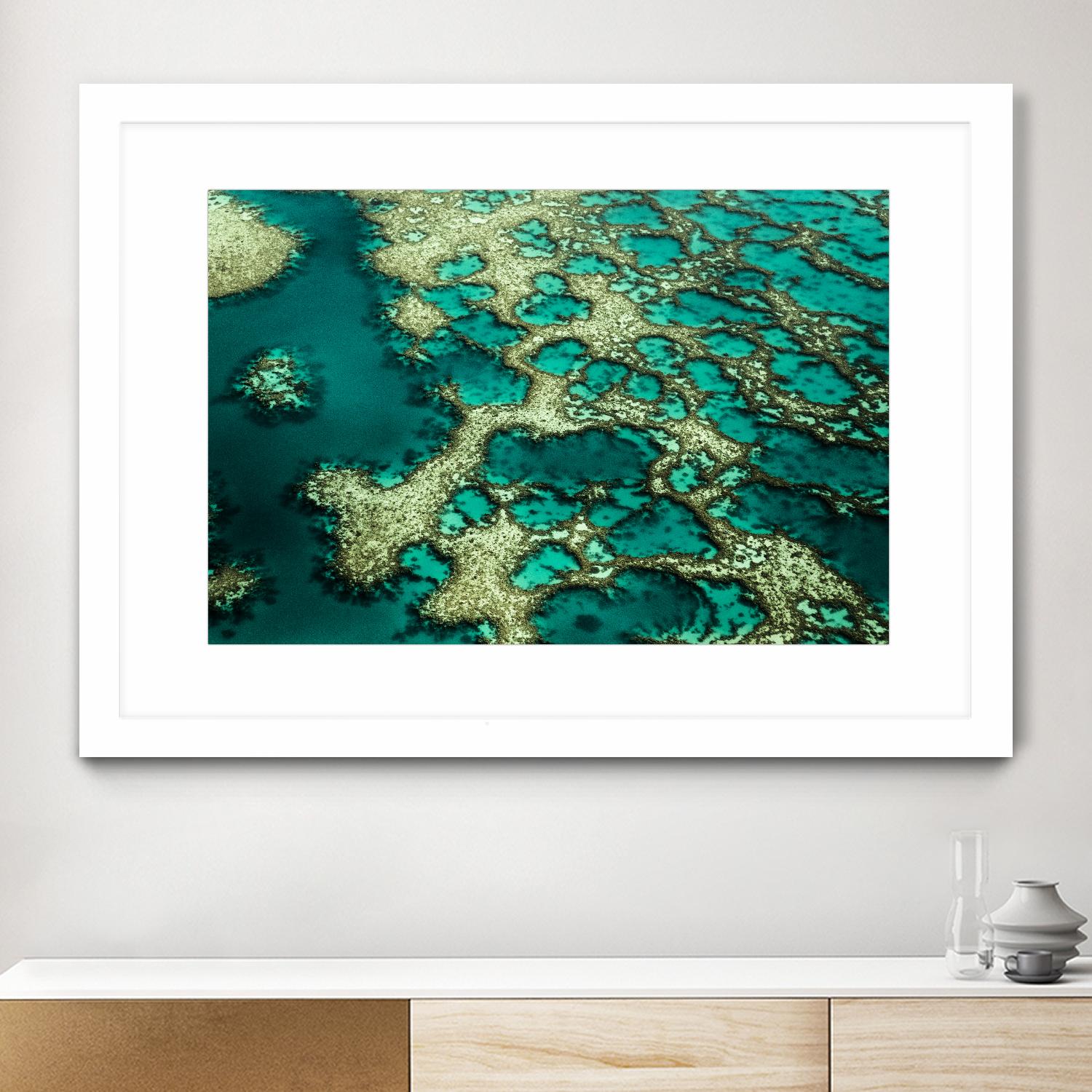 Wrobel - Gondwana by 1X on GIANT ART - green photo art