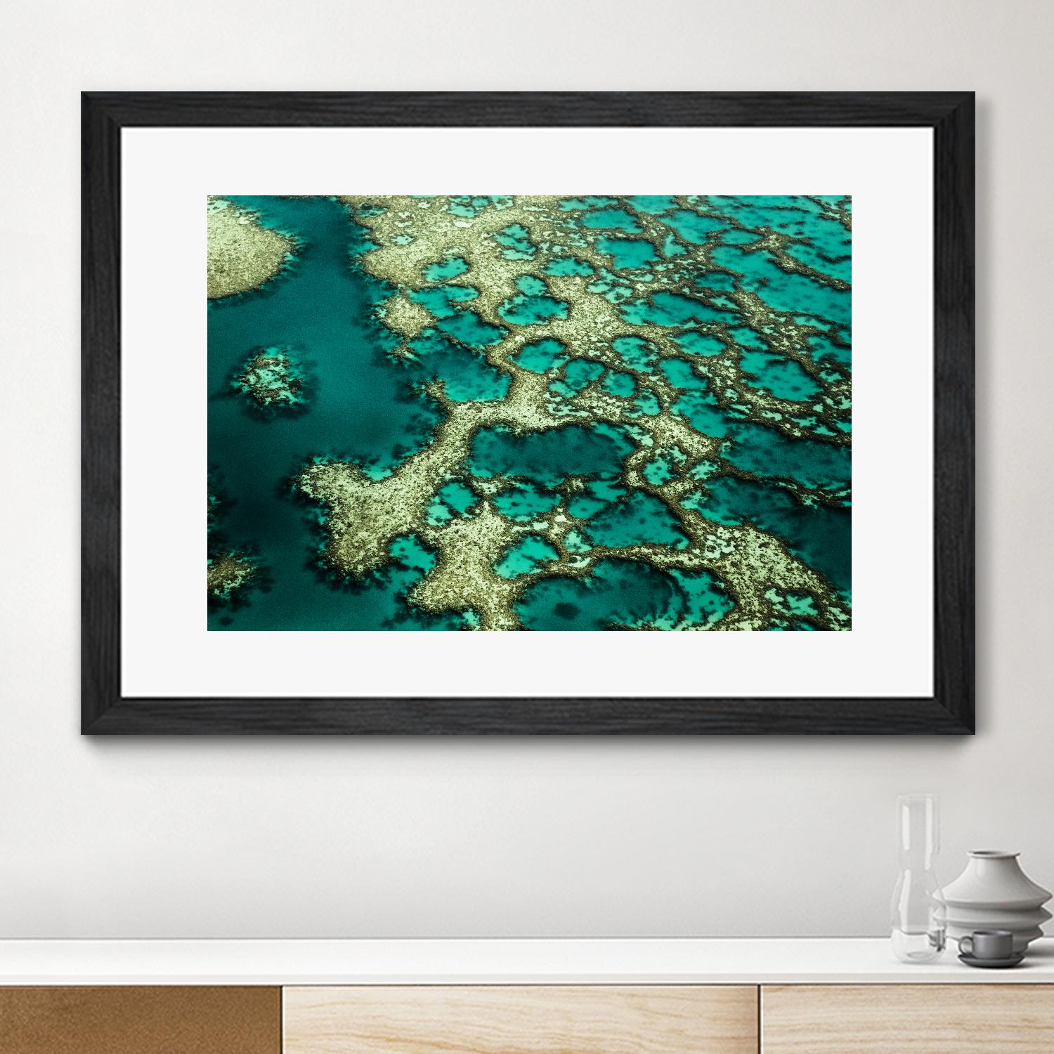 Wrobel - Gondwana by 1X on GIANT ART - green photo art