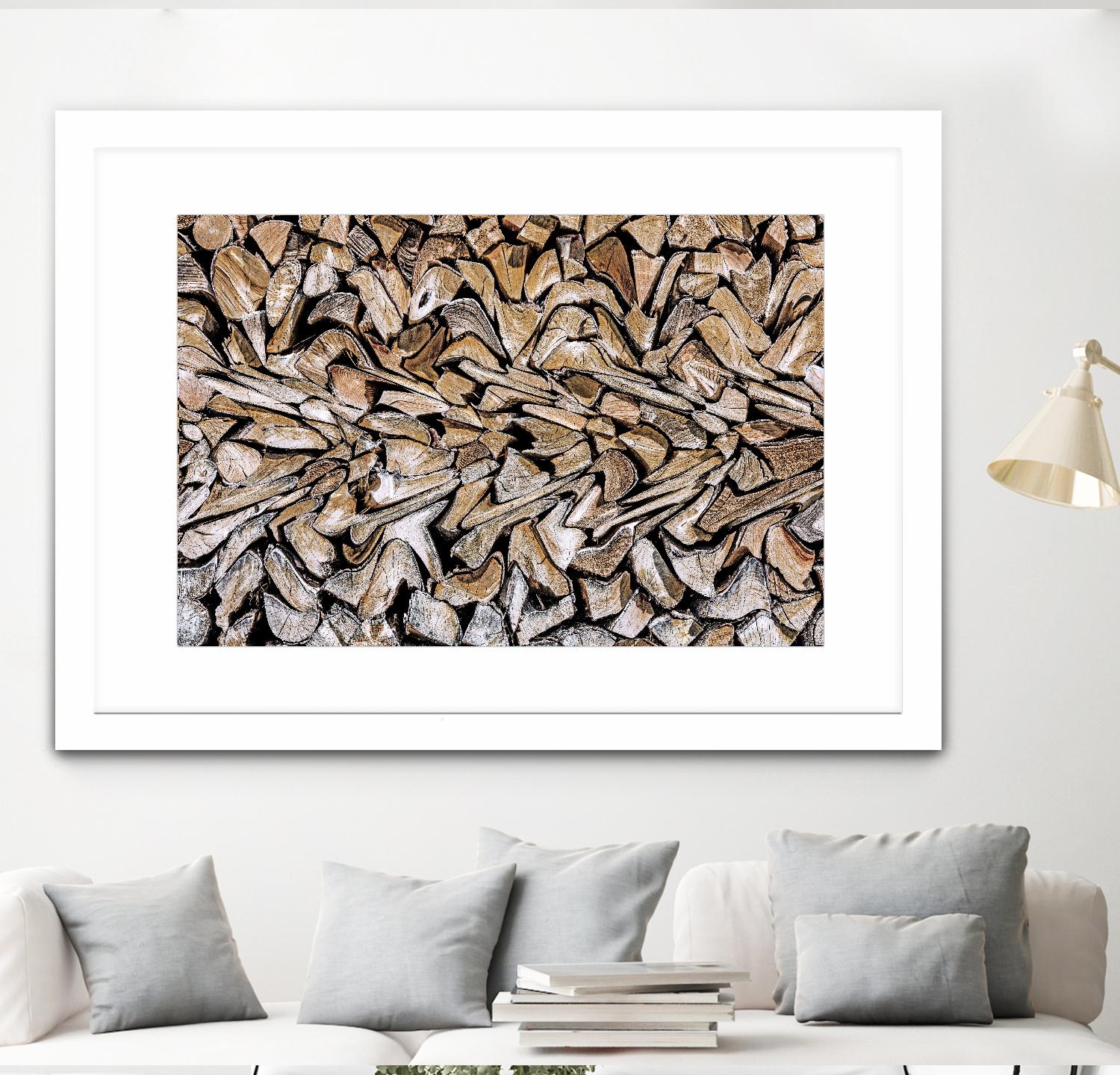 Pearson - Against The Grain by 1X on GIANT ART - beige photography wood