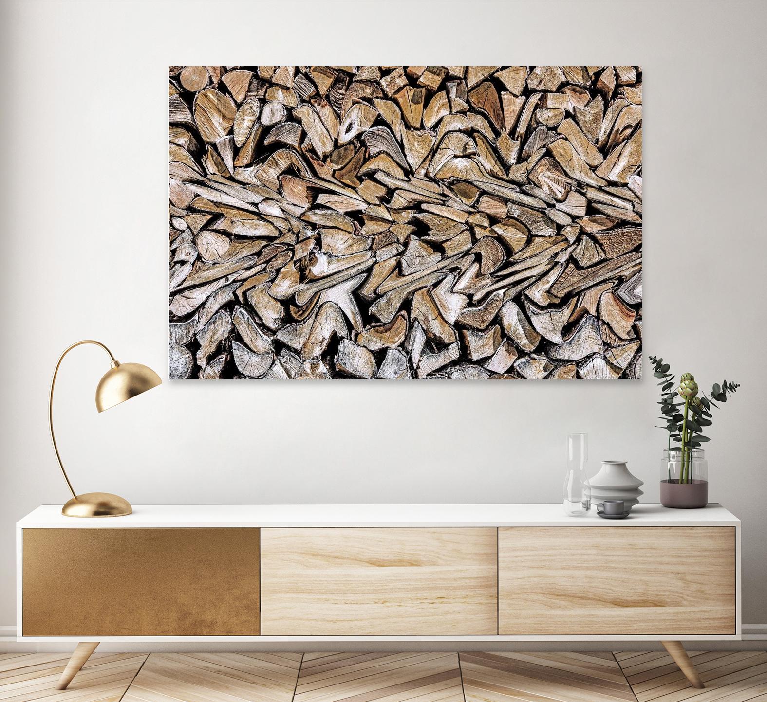 Pearson - Against The Grain by 1X on GIANT ART - beige photography wood