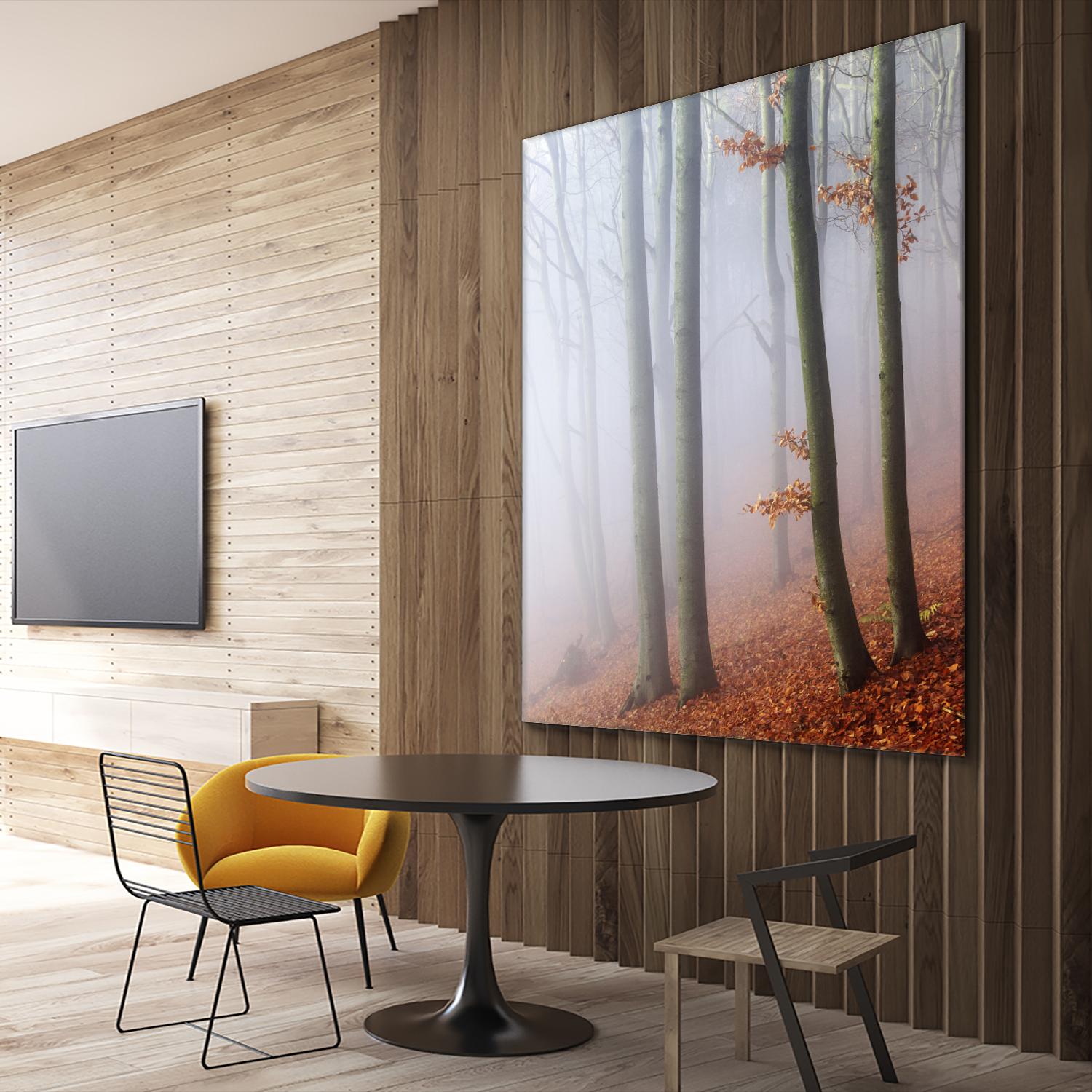 Fog by Popovsky 1X on GIANT ART - orange landscape