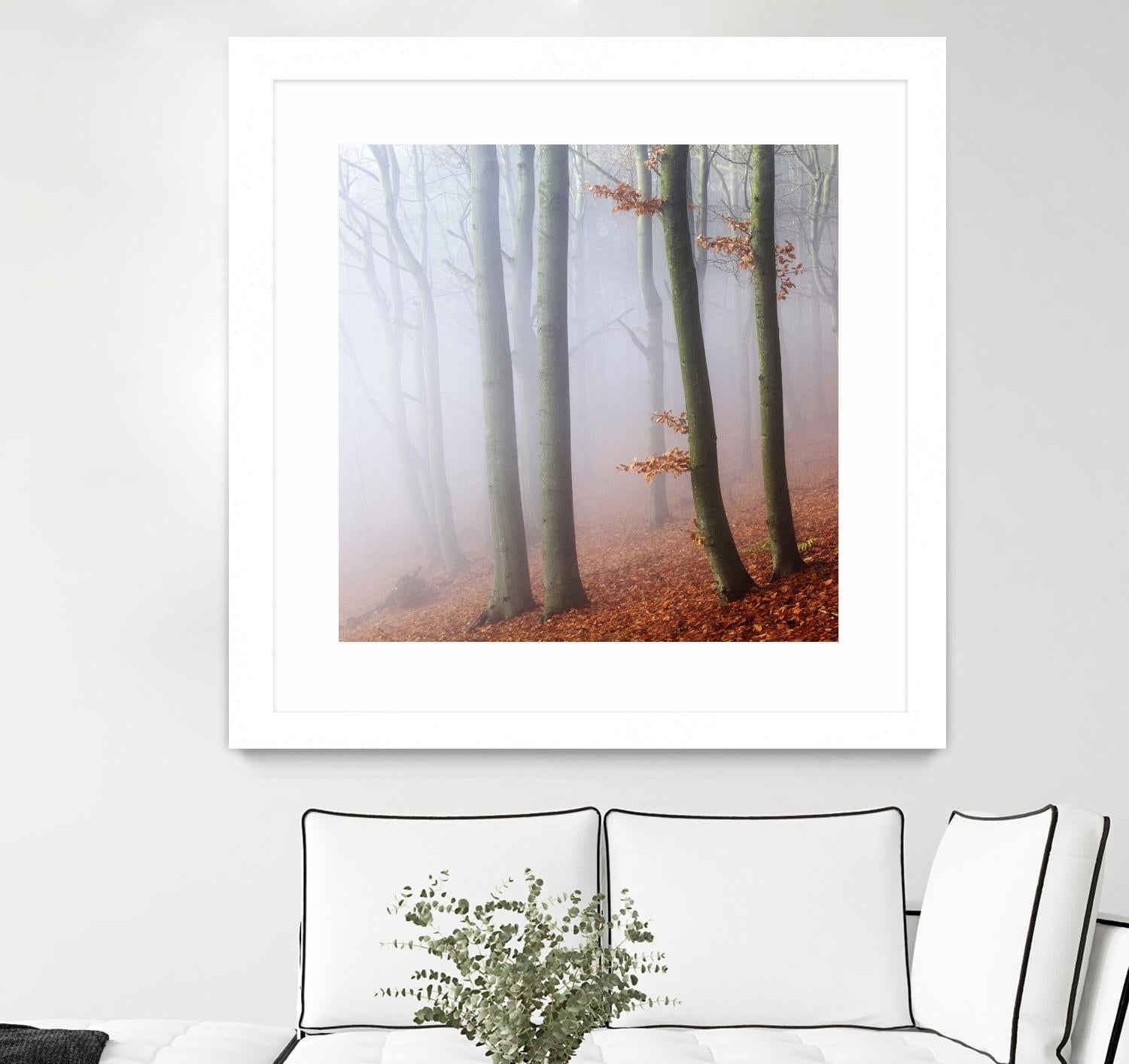 Fog by Popovsky 1X on GIANT ART - orange landscape