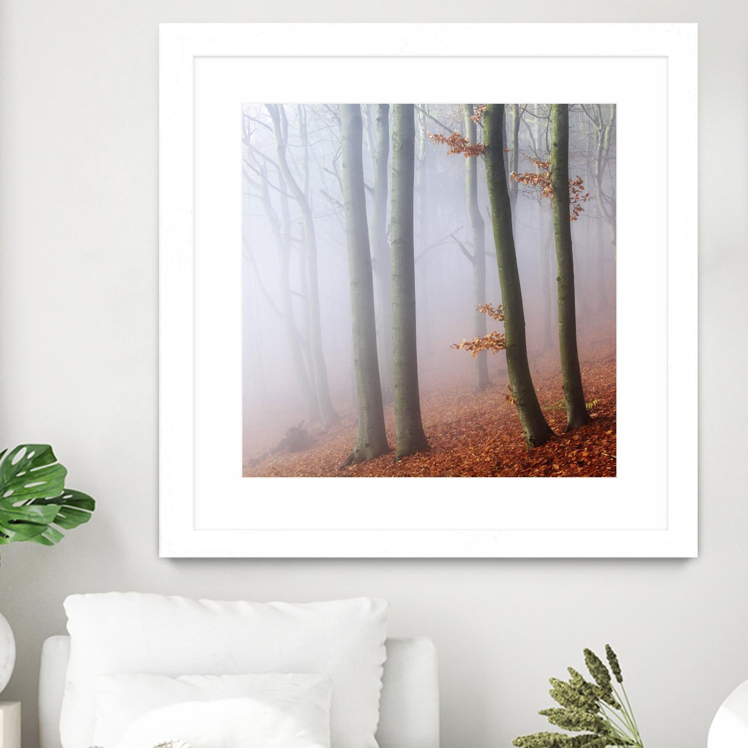 Fog by Popovsky 1X on GIANT ART - orange landscape