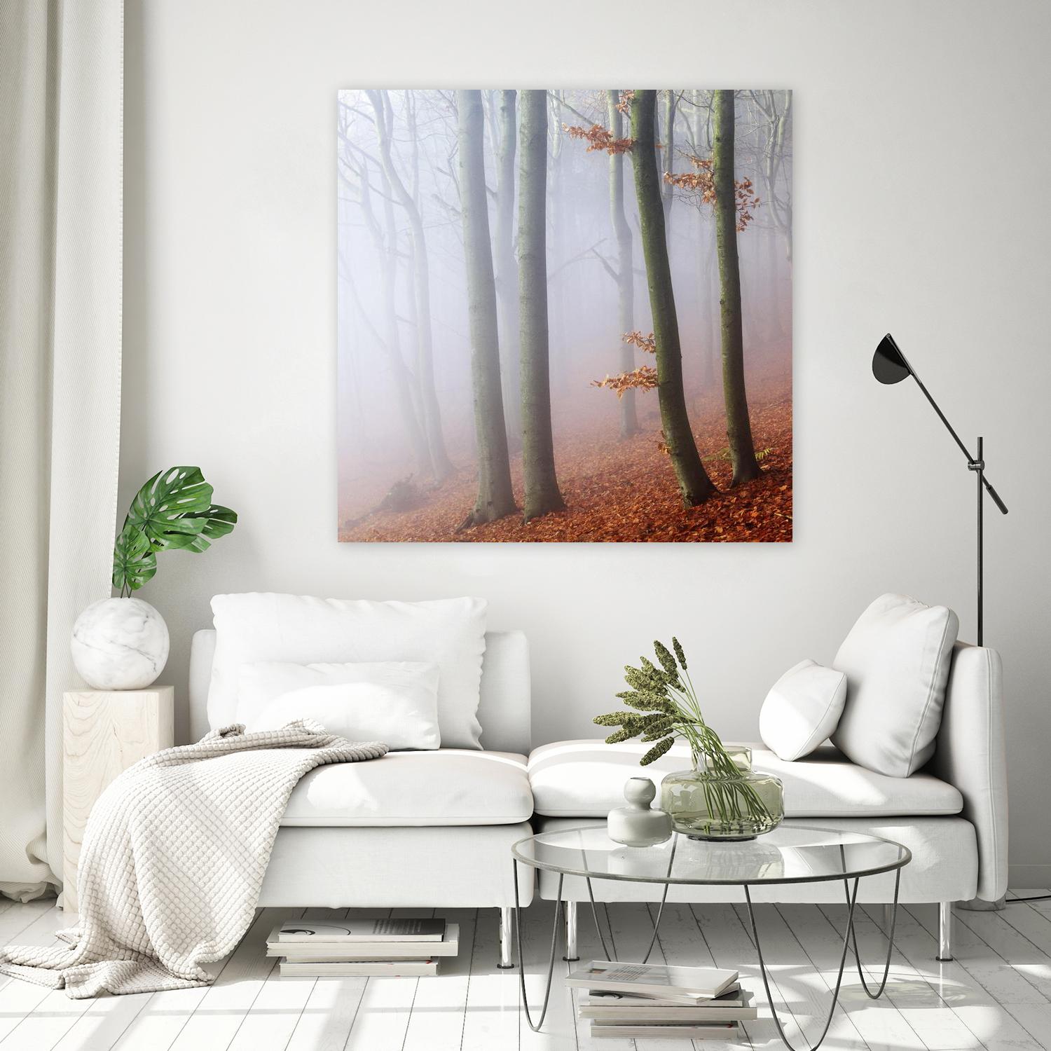 Fog by Popovsky 1X on GIANT ART - orange landscape