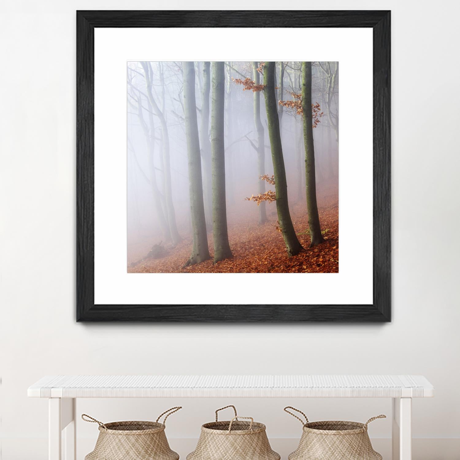 Fog by Popovsky 1X on GIANT ART - orange landscape