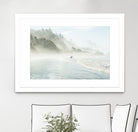 Suhrie - Catching the Morning Surf by 1X on GIANT ART - blue landscape
